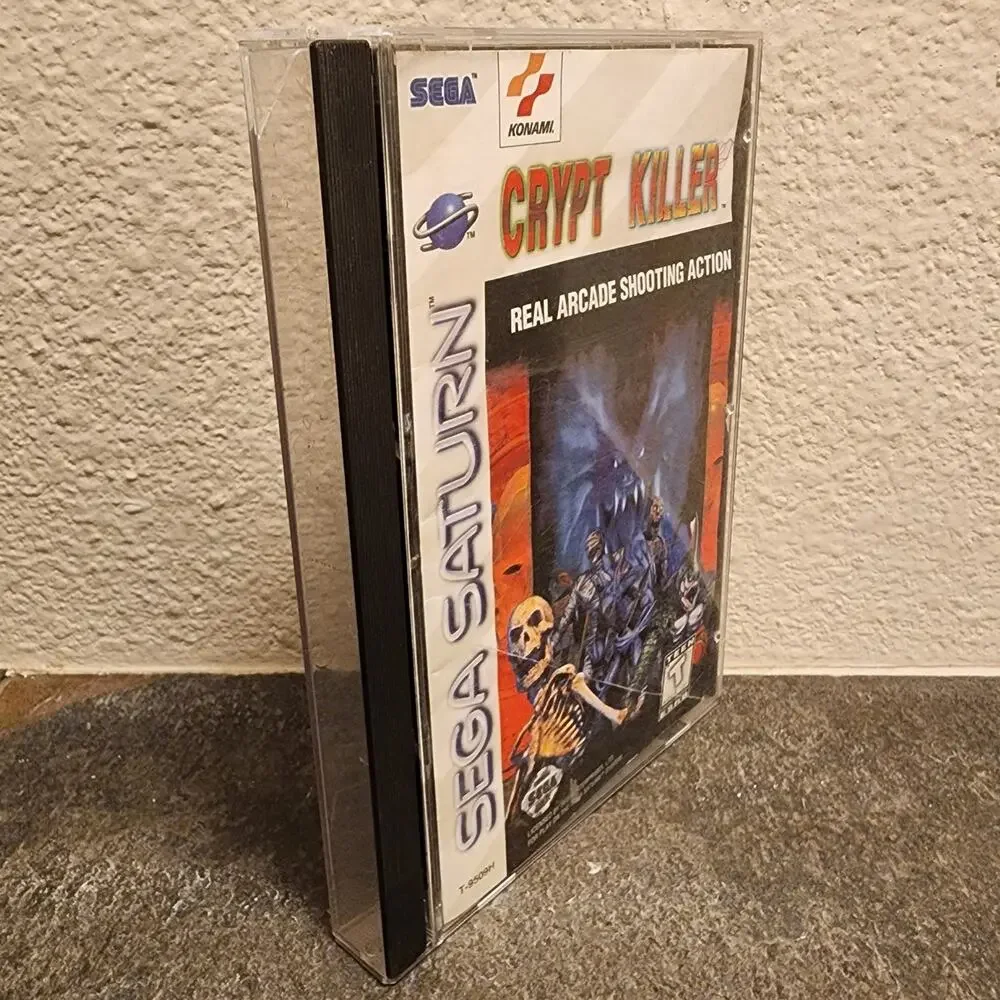 Game - Crypt Killer - Saturn - Sega - Konami